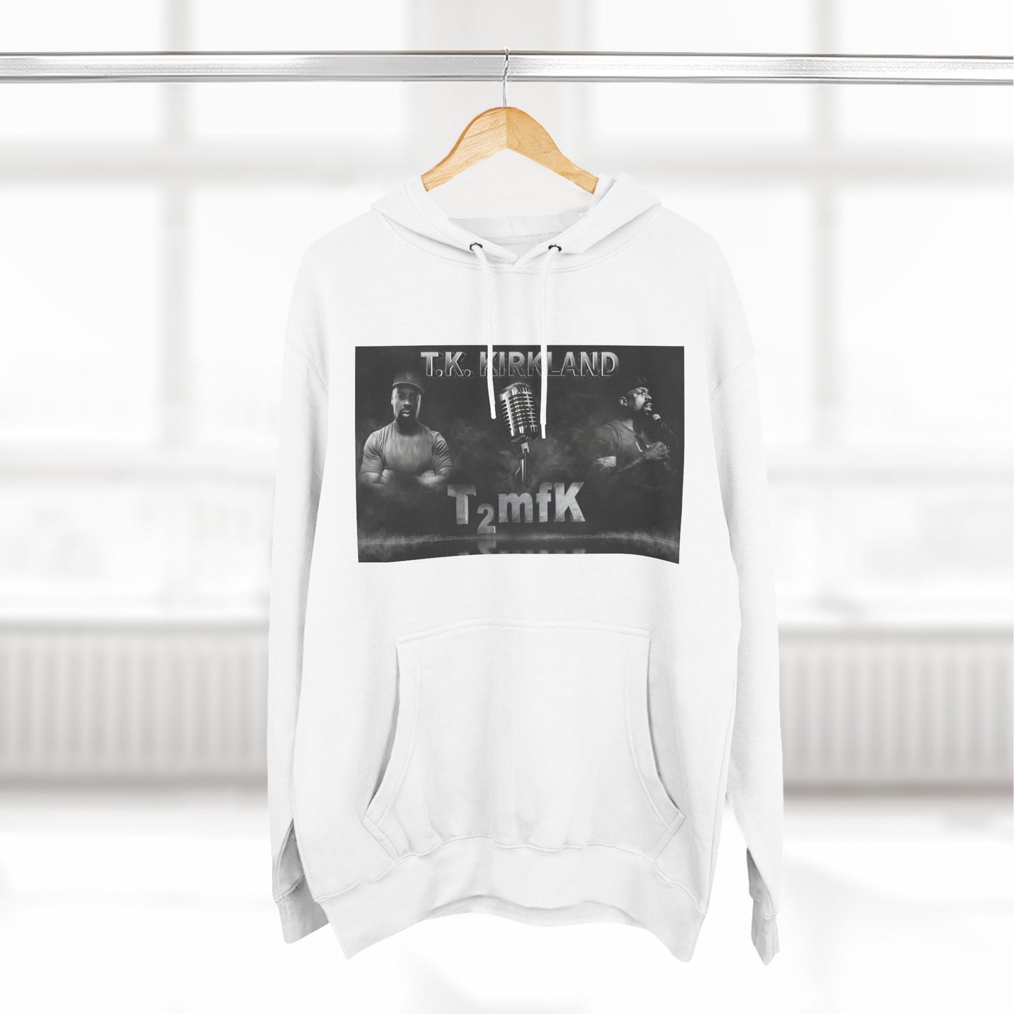 T2mfK Three-Panel Fleece Hoodie