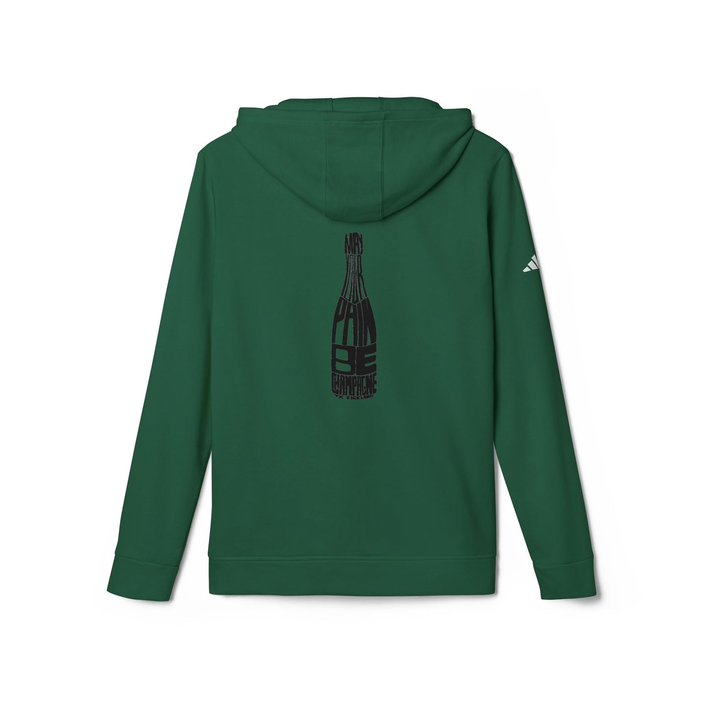 adidas® Unisex Fleece Hoodie - May Your Pain Be Champagne
