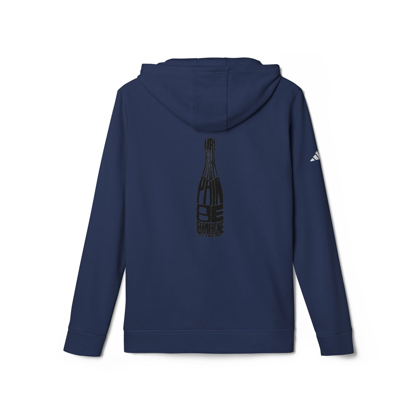 adidas® Unisex Fleece Hoodie - May Your Pain Be Champagne