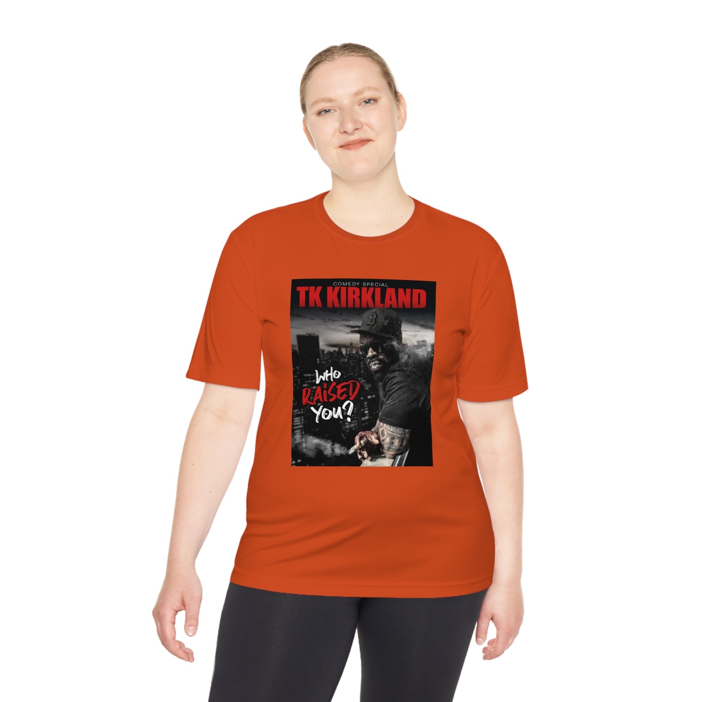 Who Raised You? Unisex Moisture Wicking Tee