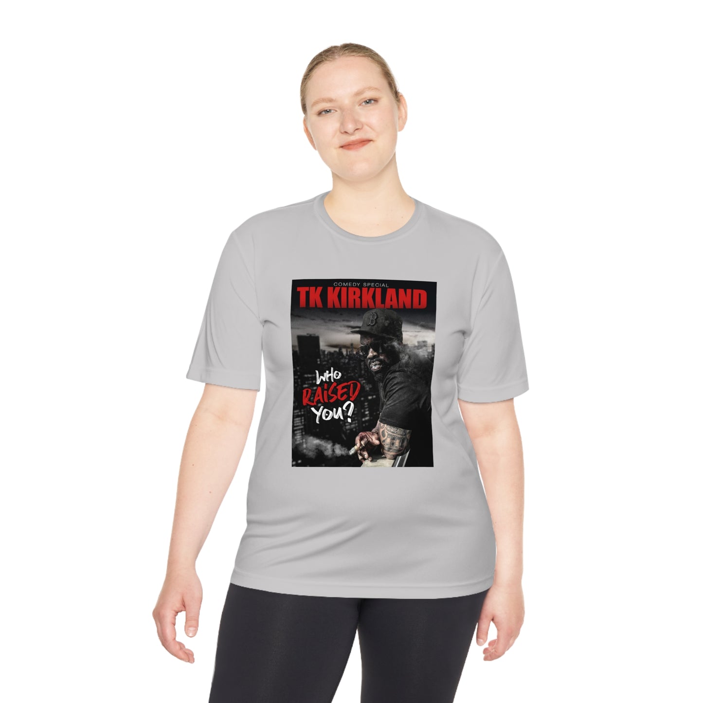 Who Raised You? Unisex Moisture Wicking Tee