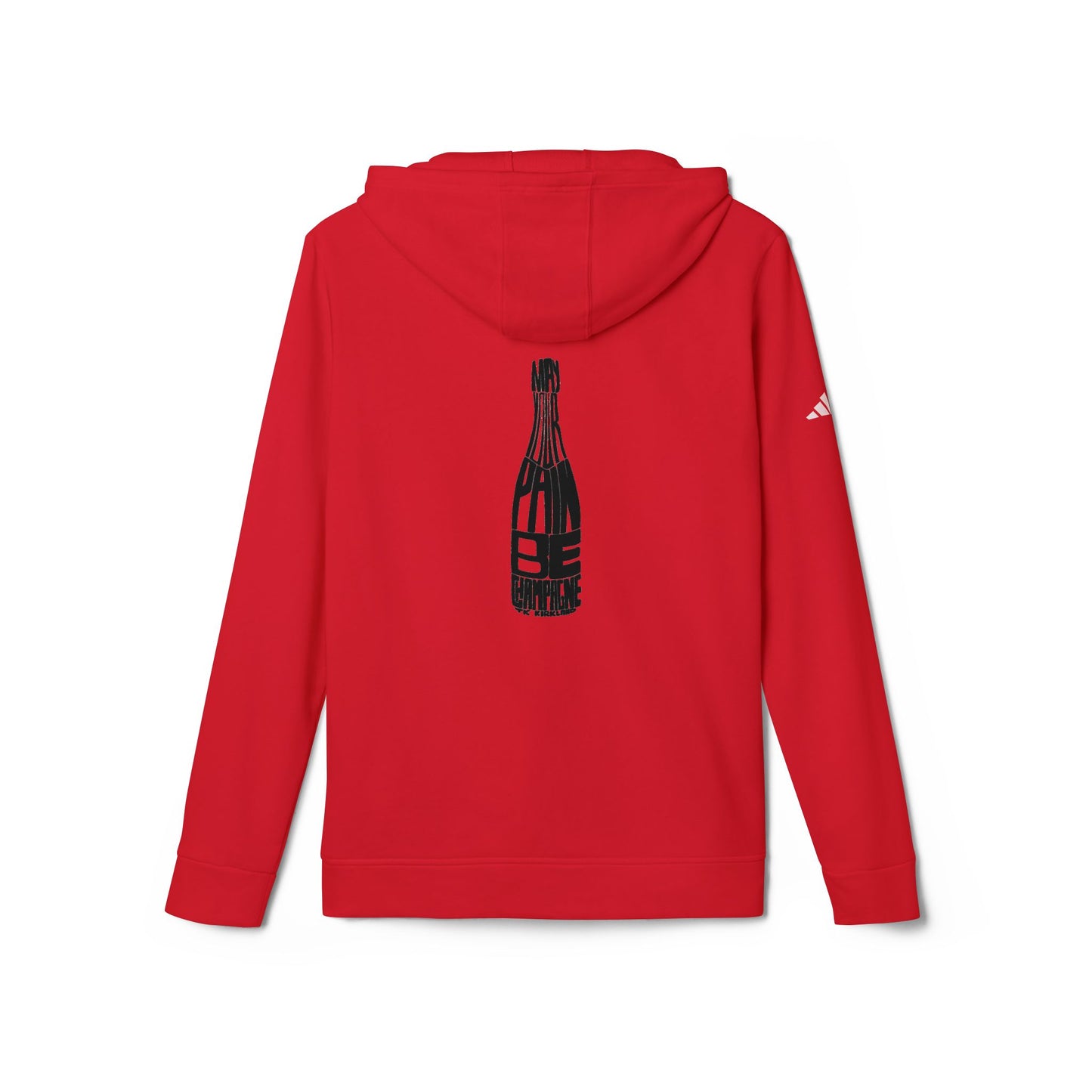 adidas® Unisex Fleece Hoodie - May Your Pain Be Champagne
