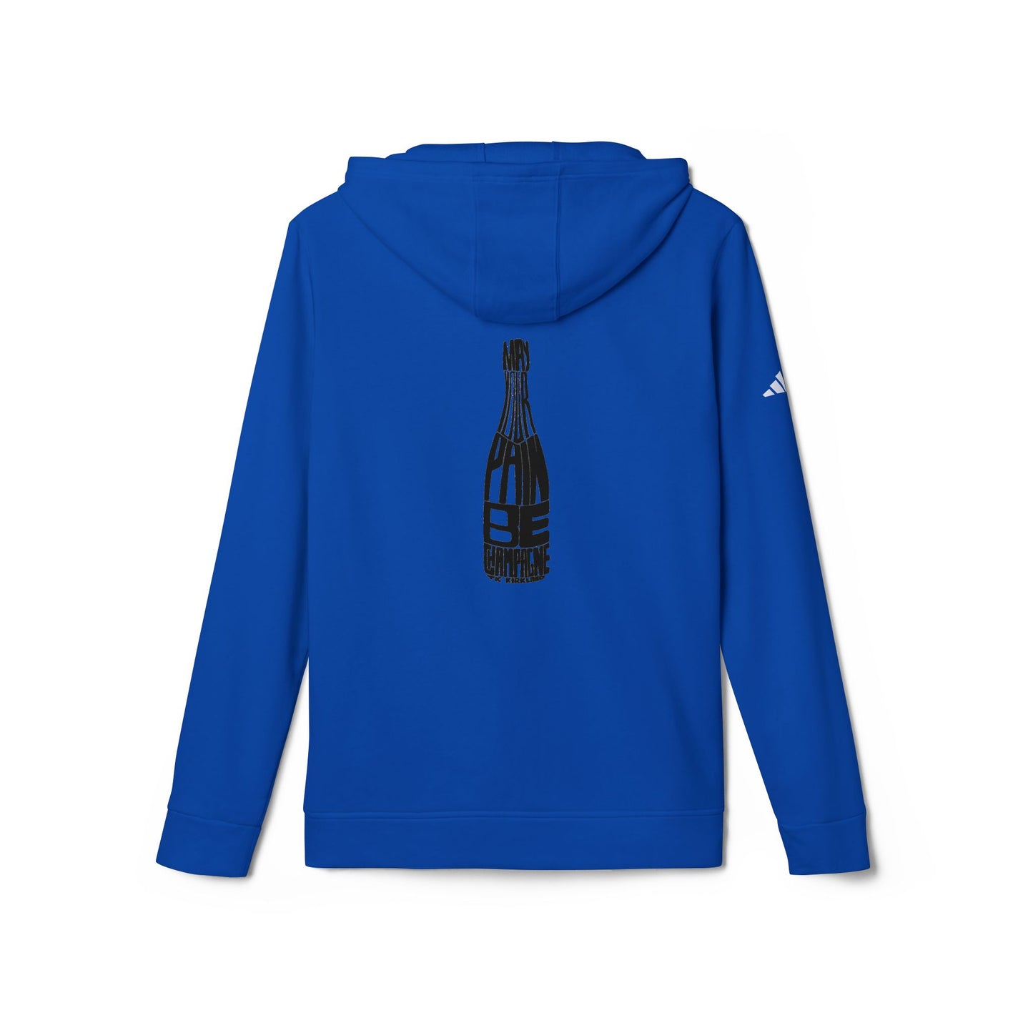 adidas® Unisex Fleece Hoodie - May Your Pain Be Champagne