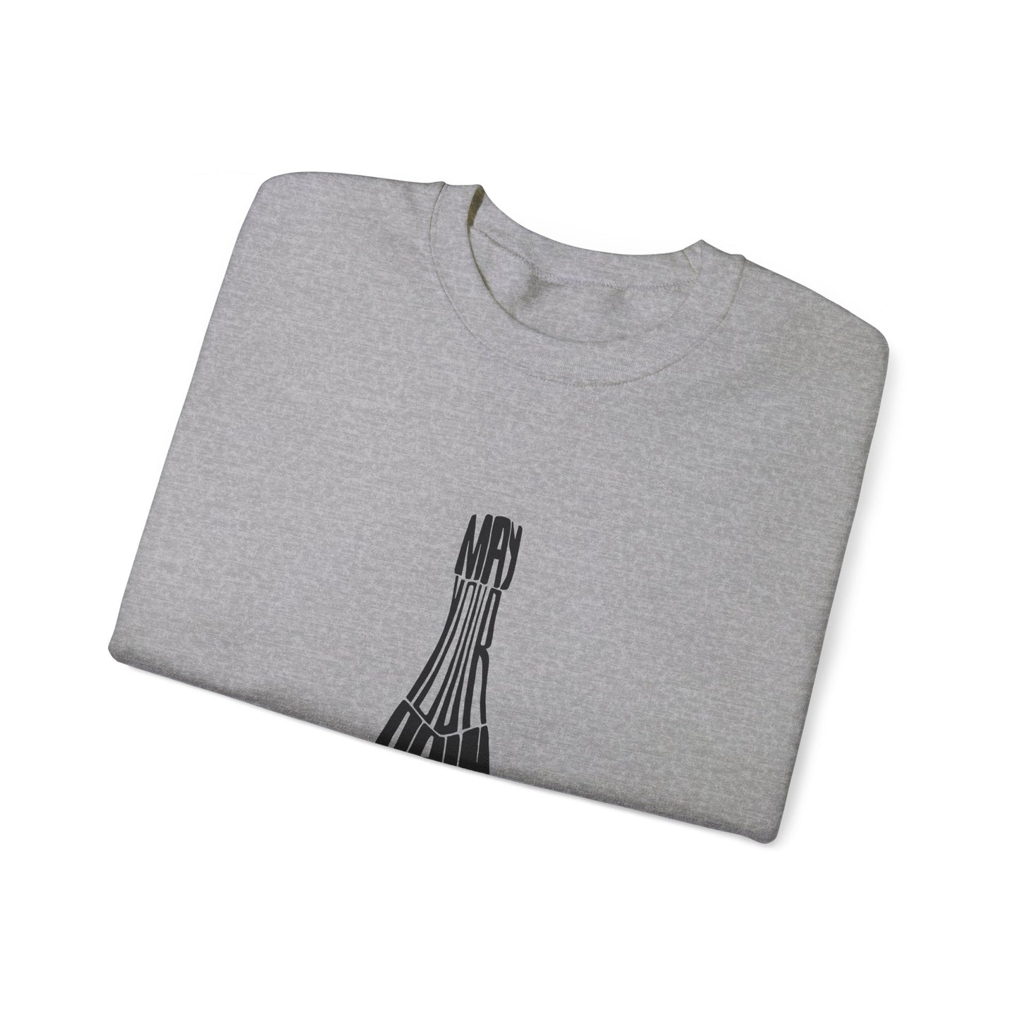 May Your Pain Be Champagne - Unisex Heavy Blend™ Crewneck Sweatshirt