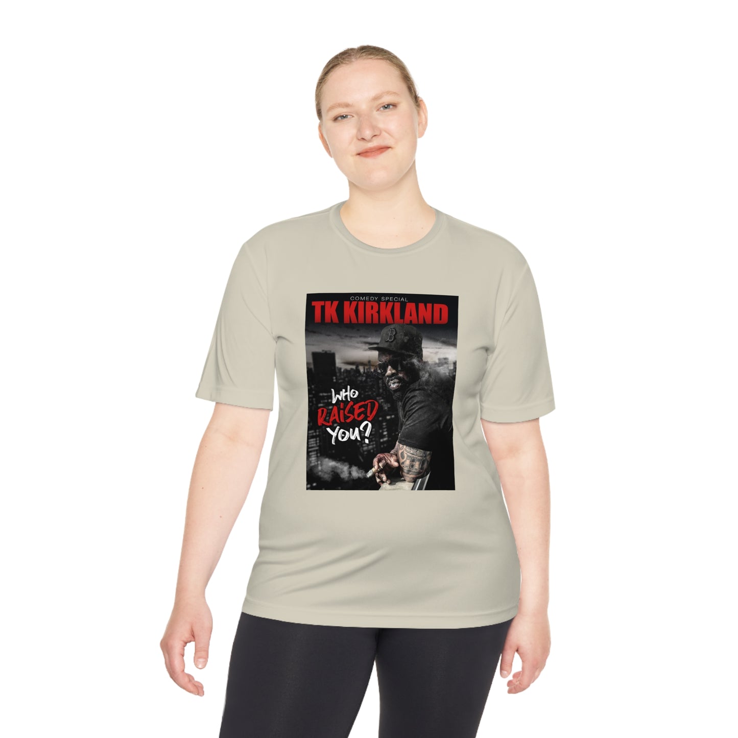 Who Raised You? Unisex Moisture Wicking Tee