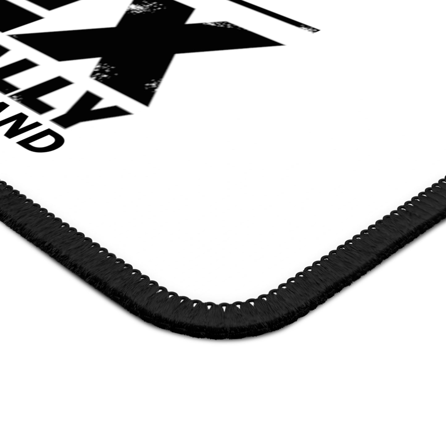 White - Gaming Mouse Pad - Stay Low Key & Flex Occasionally