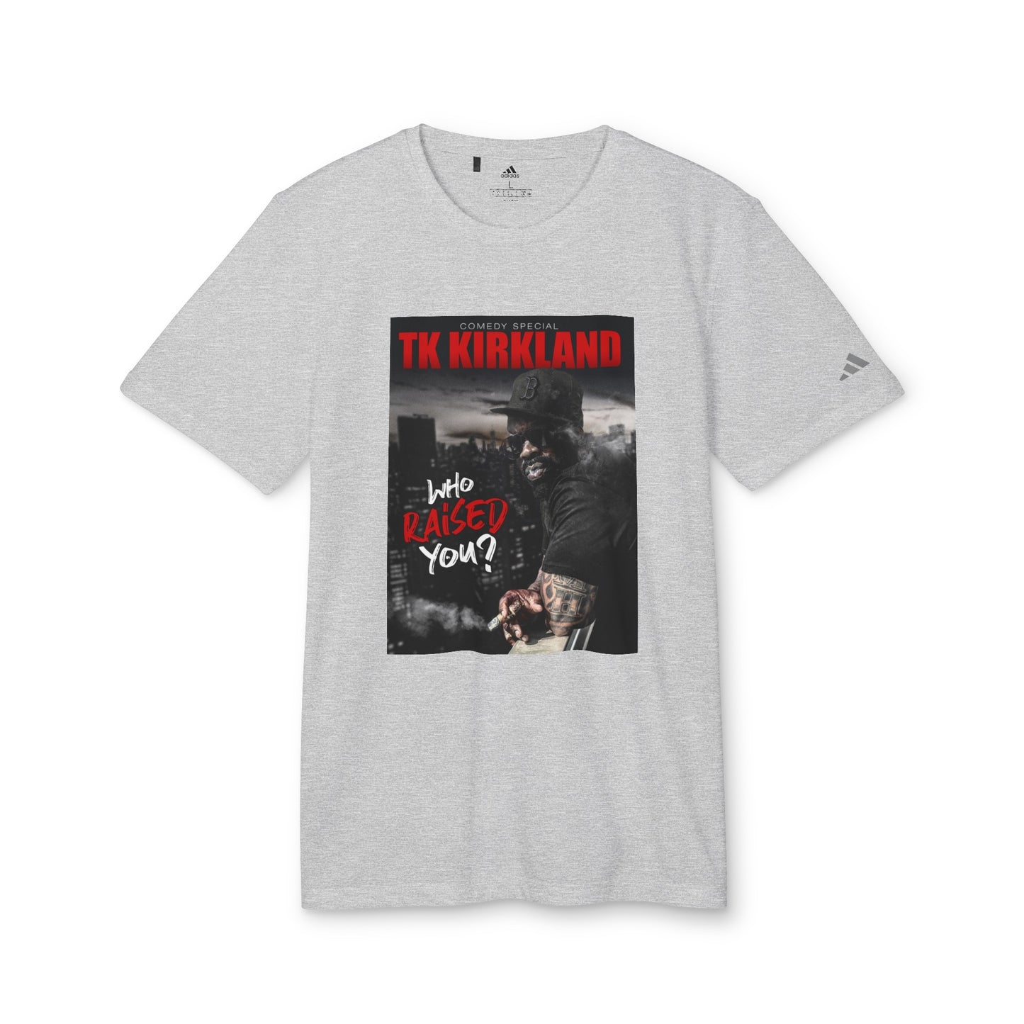 adidas® Unisex Sport T-shirt - Who Raised You?