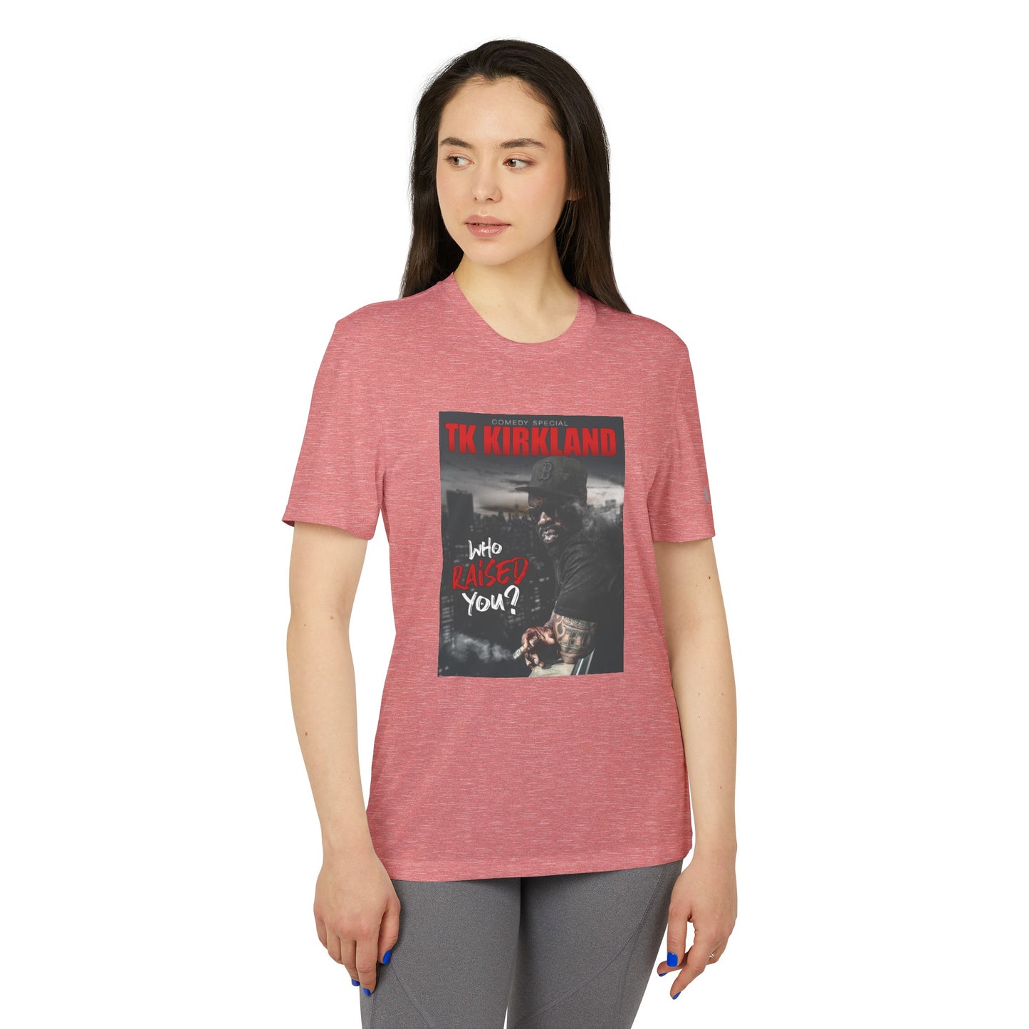adidas® Unisex Sport T-shirt - Who Raised You?