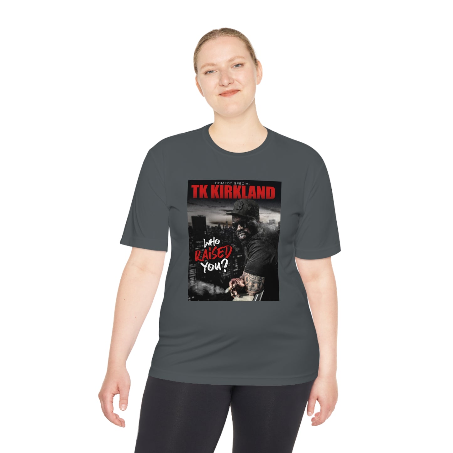 Who Raised You? Unisex Moisture Wicking Tee