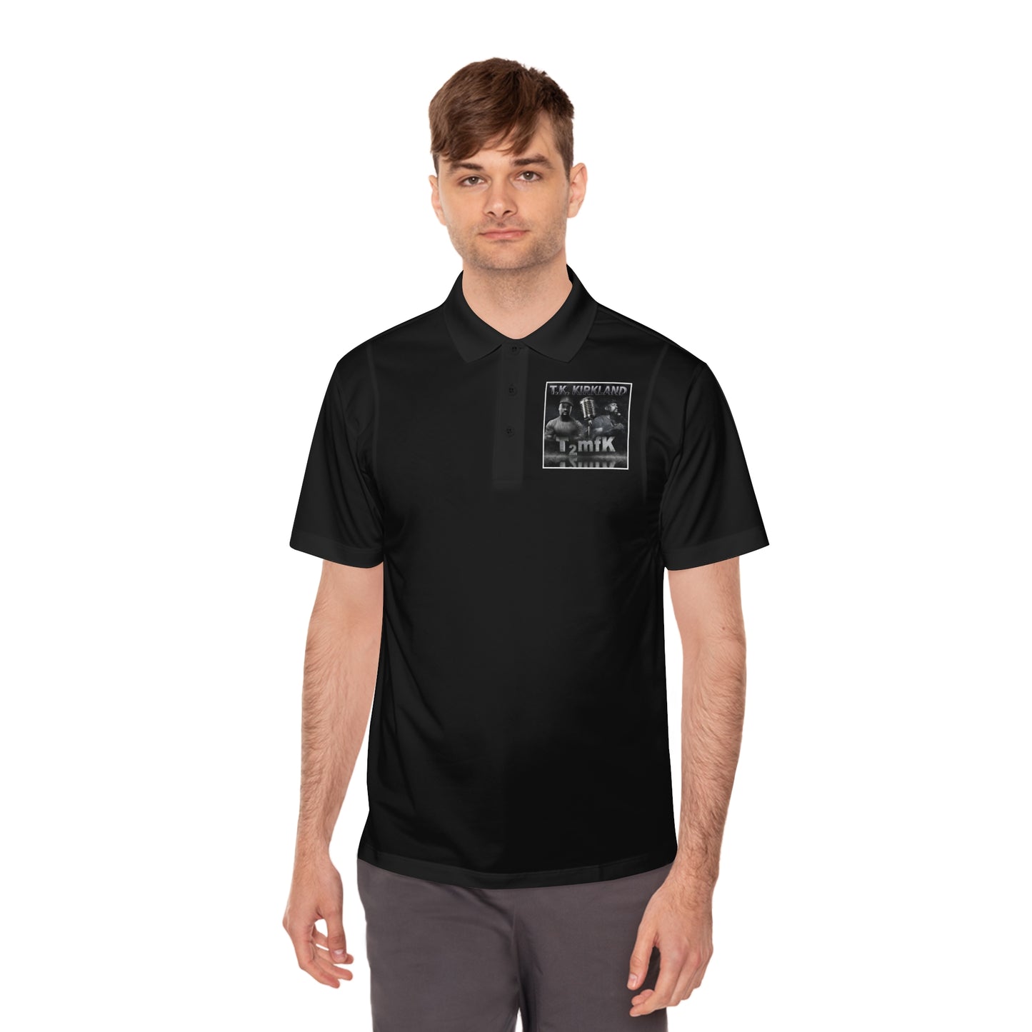 T2mfK Men's Sport Polo Shirt