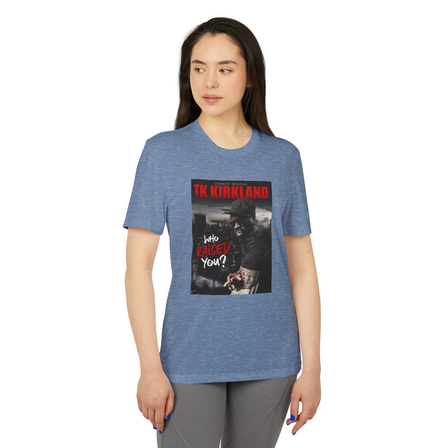 adidas® Unisex Sport T-shirt - Who Raised You?