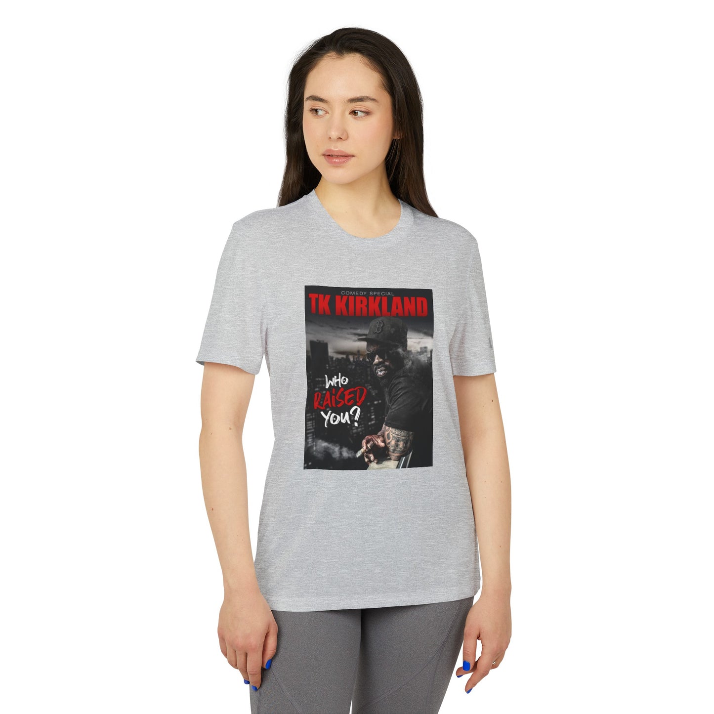adidas® Unisex Sport T-shirt - Who Raised You?