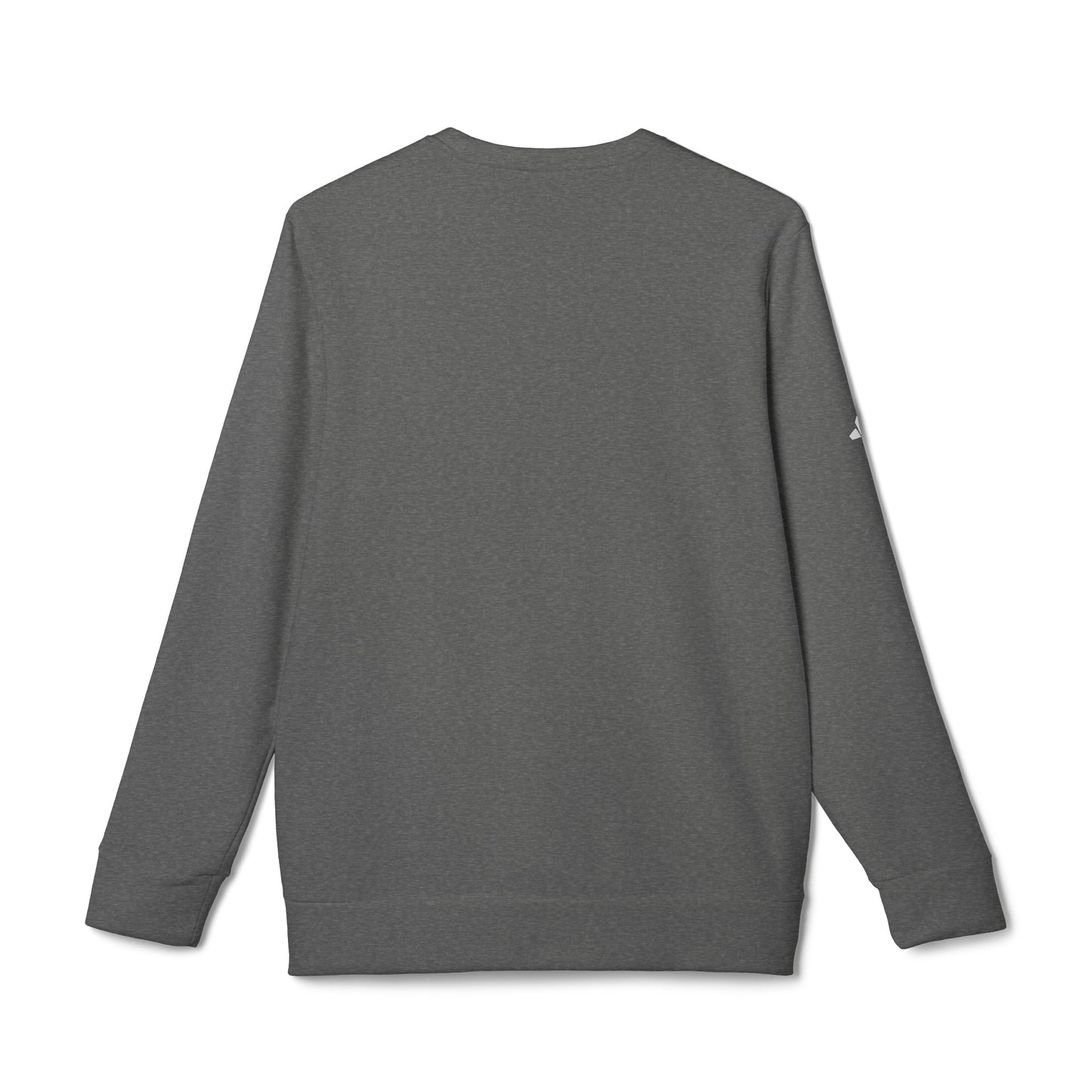 adidas® Unisex Fleece Crewneck Sweatshirt - Stay Low Key and Flex Occassionally