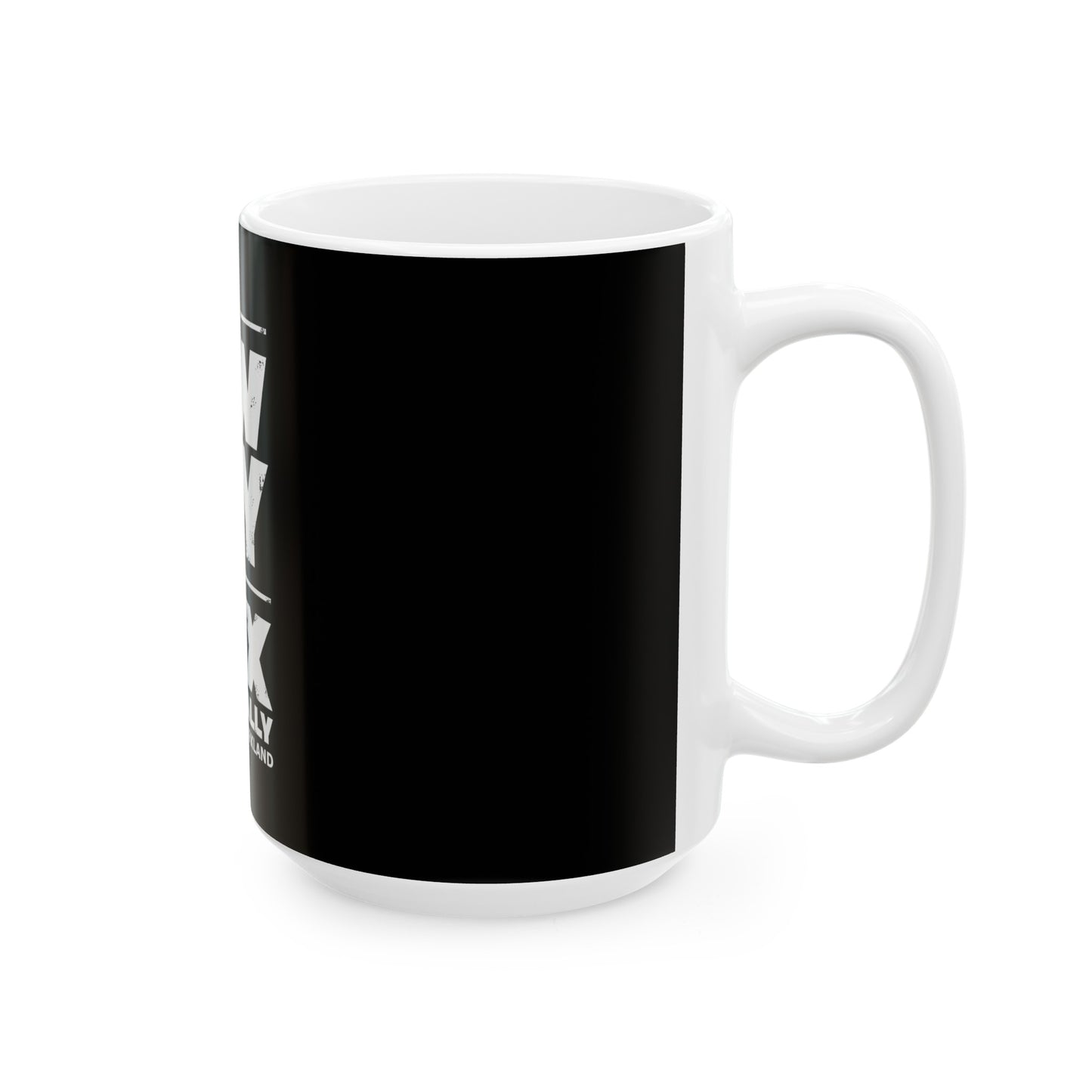 Stay Low Key & Flex Occasionally - Ceramic Mug, (11oz, 15oz)