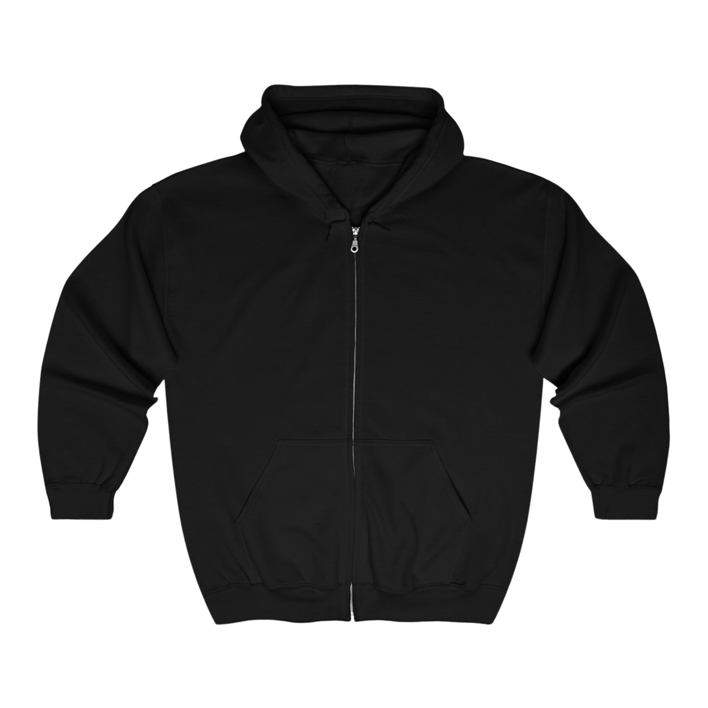 Backside - Stay Low Key & Flex Occasionally - Unisex Heavy Blend™ Full Zip Hooded Sweatshirt