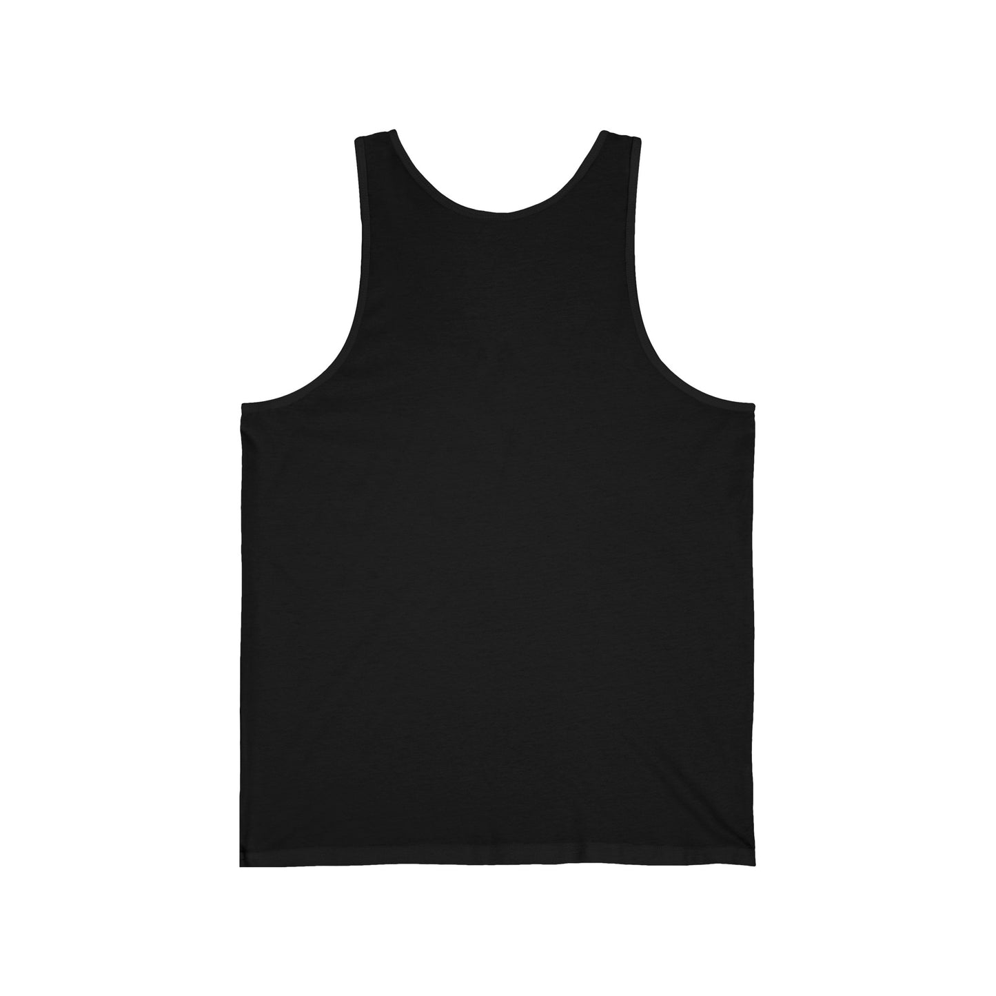 Black -  Stay Low Key & Flex Occasionally - Unisex Jersey Tank