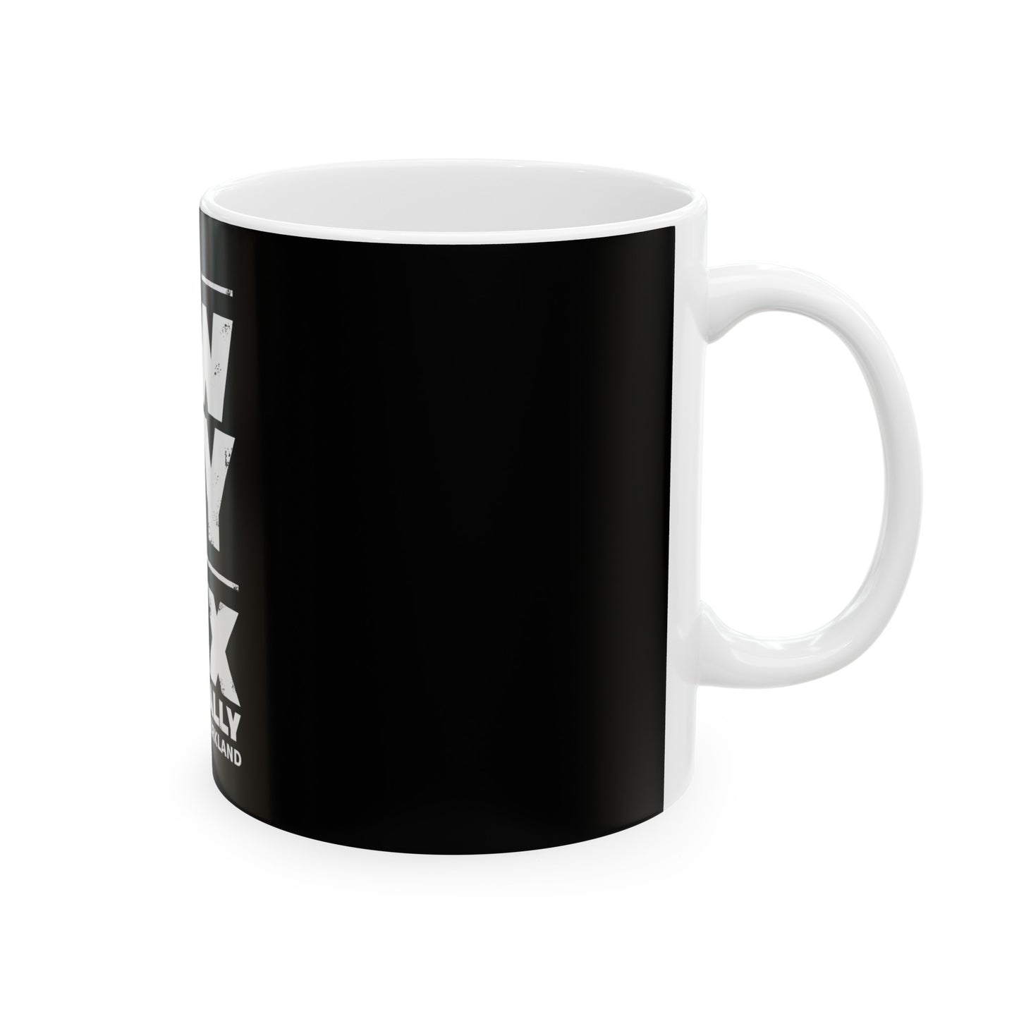 Stay Low Key & Flex Occasionally - Ceramic Mug, (11oz, 15oz)