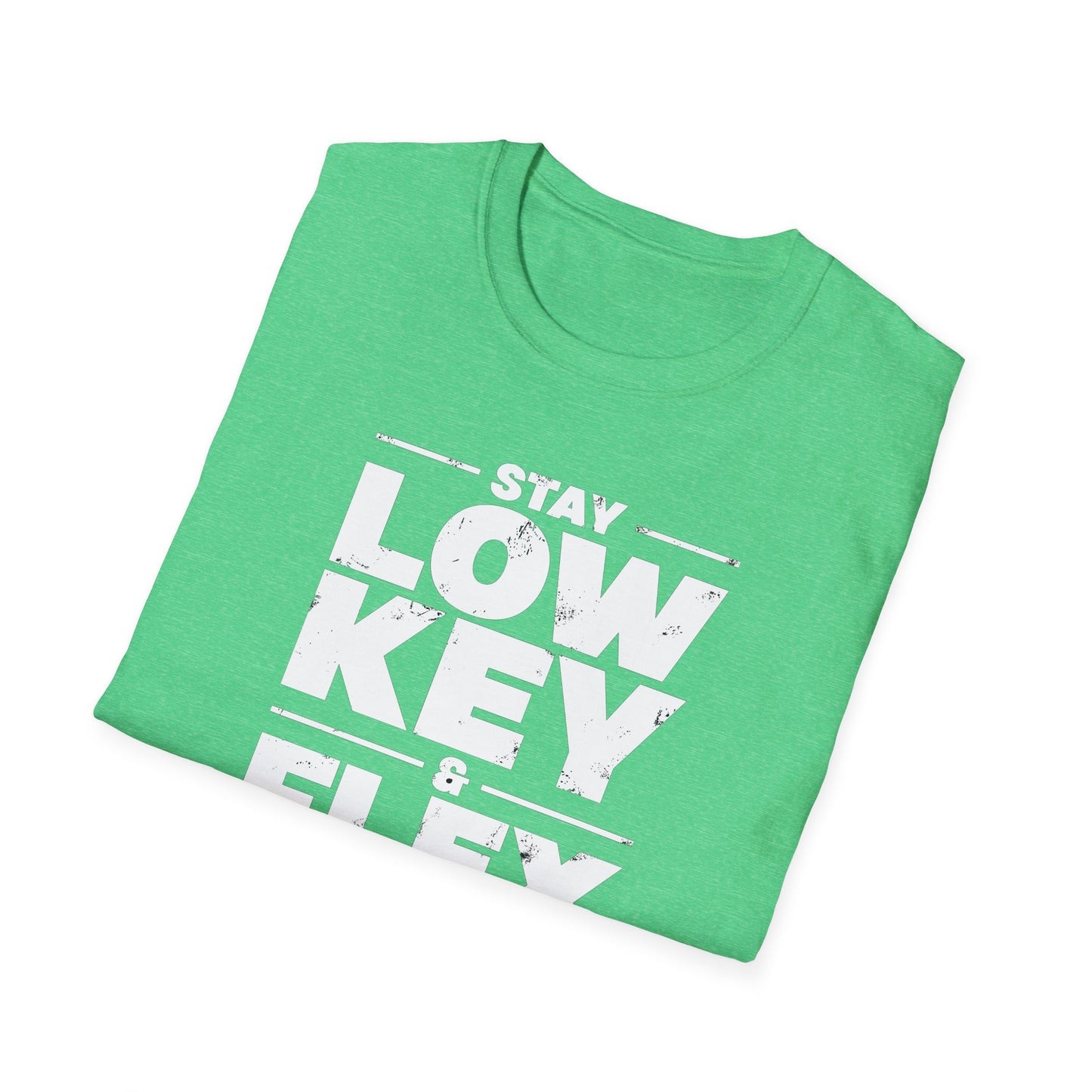 Stay Low Key & Flex Occasionally with TK Kirkland - Unisex Softstyle T-Shirt