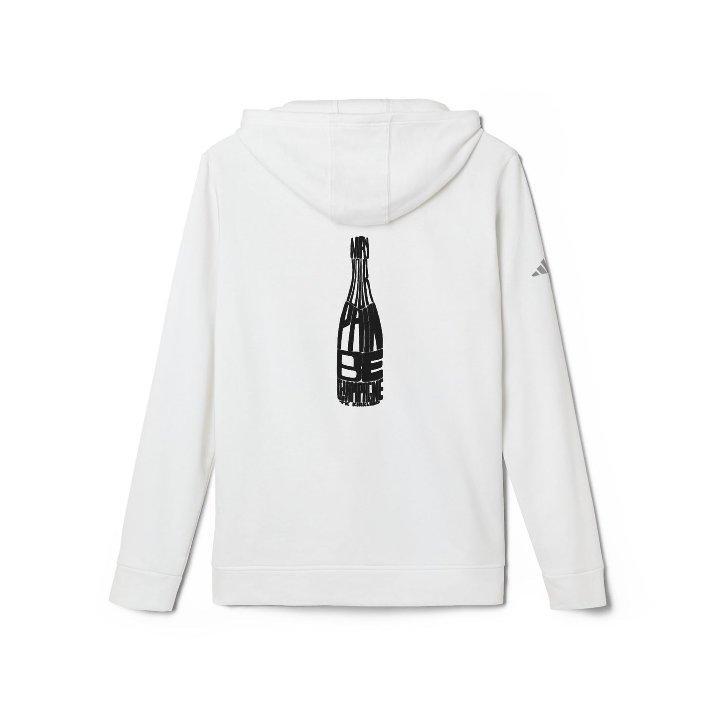 adidas® Unisex Fleece Hoodie - May Your Pain Be Champagne