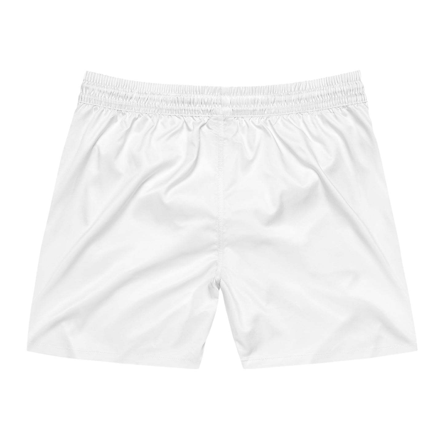 Who Raisd You? Men's Mid-Length Swim Shorts (AOP)