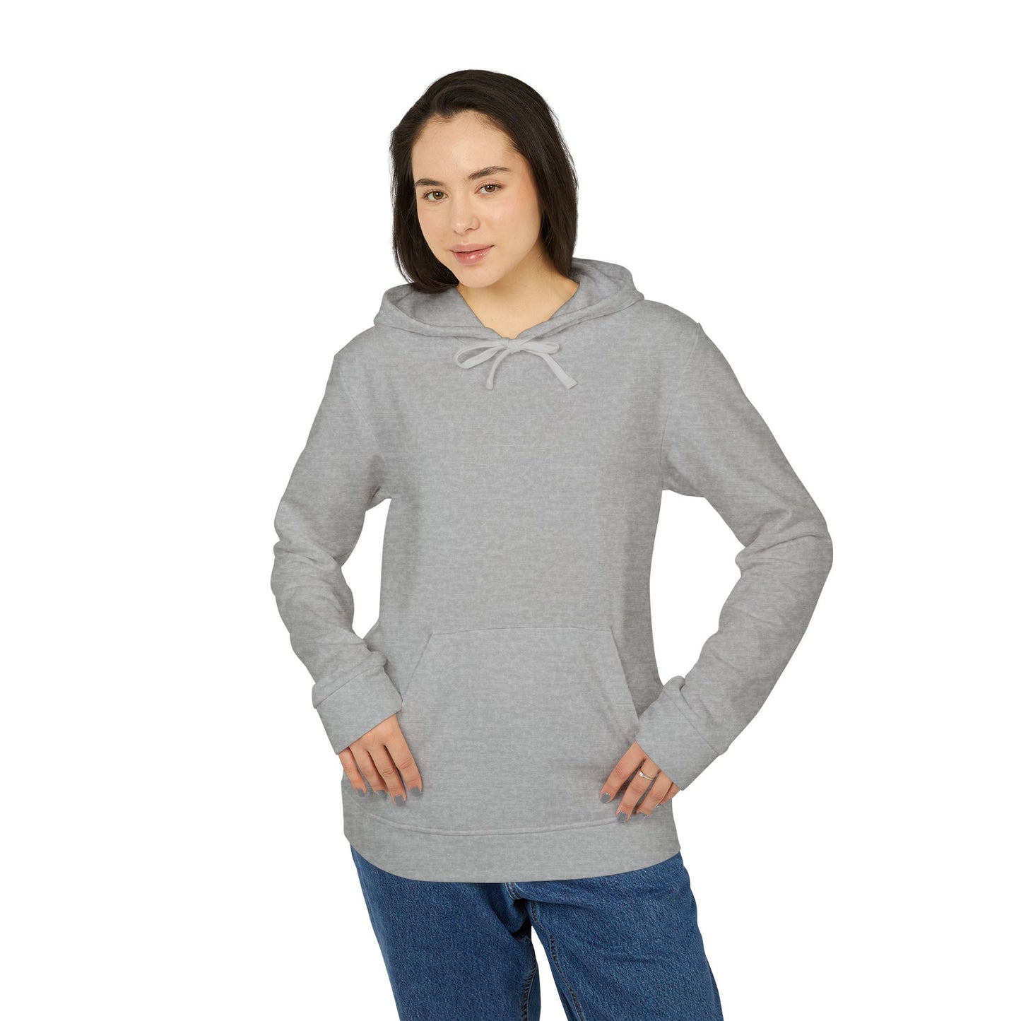 adidas® Unisex Fleece Hoodie- Who Raised You?