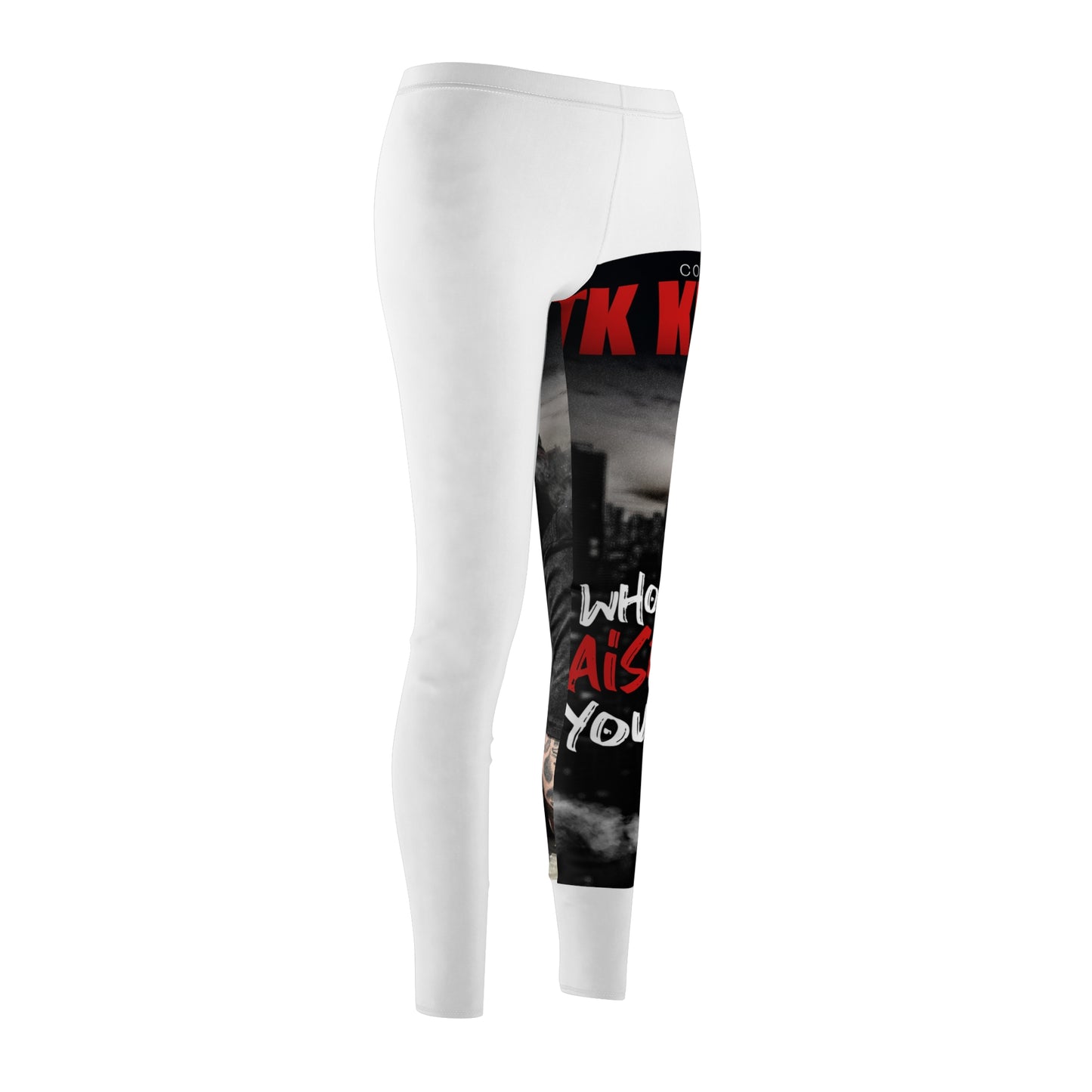 Who Raised You? Women's Cut & Sew Casual Leggings (AOP)